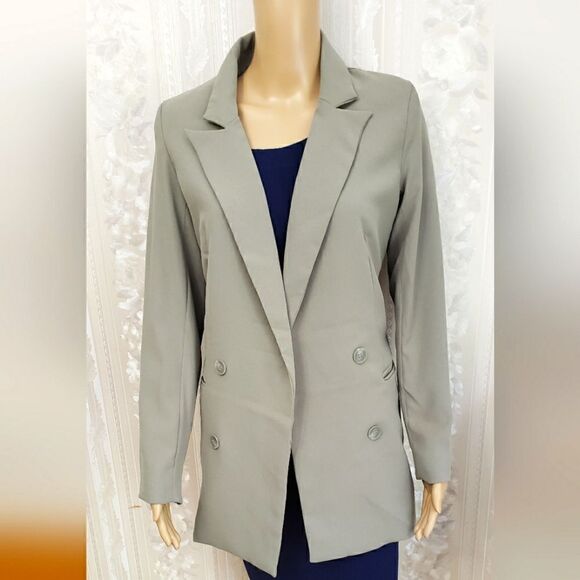 Rachel Zoe Double Breasted Open Front Blazer NWT - Picture 3 of 7